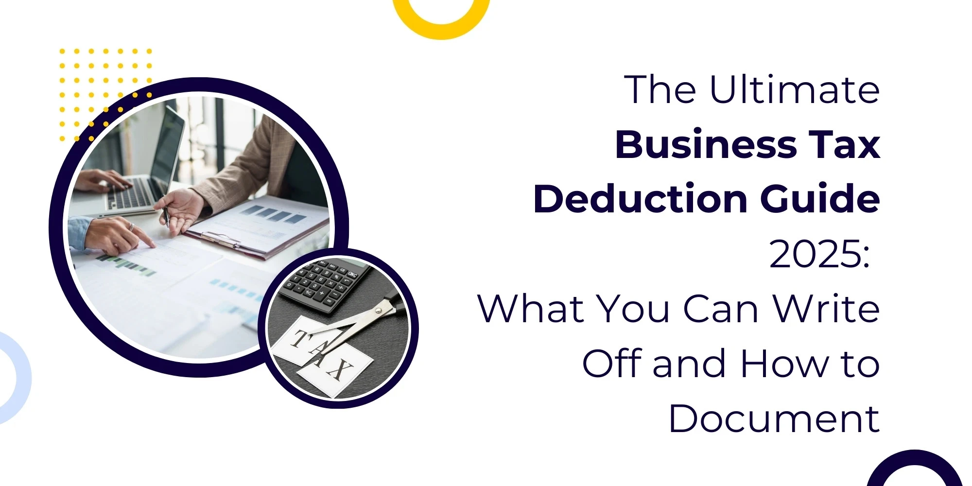Small Business Tax Deductions